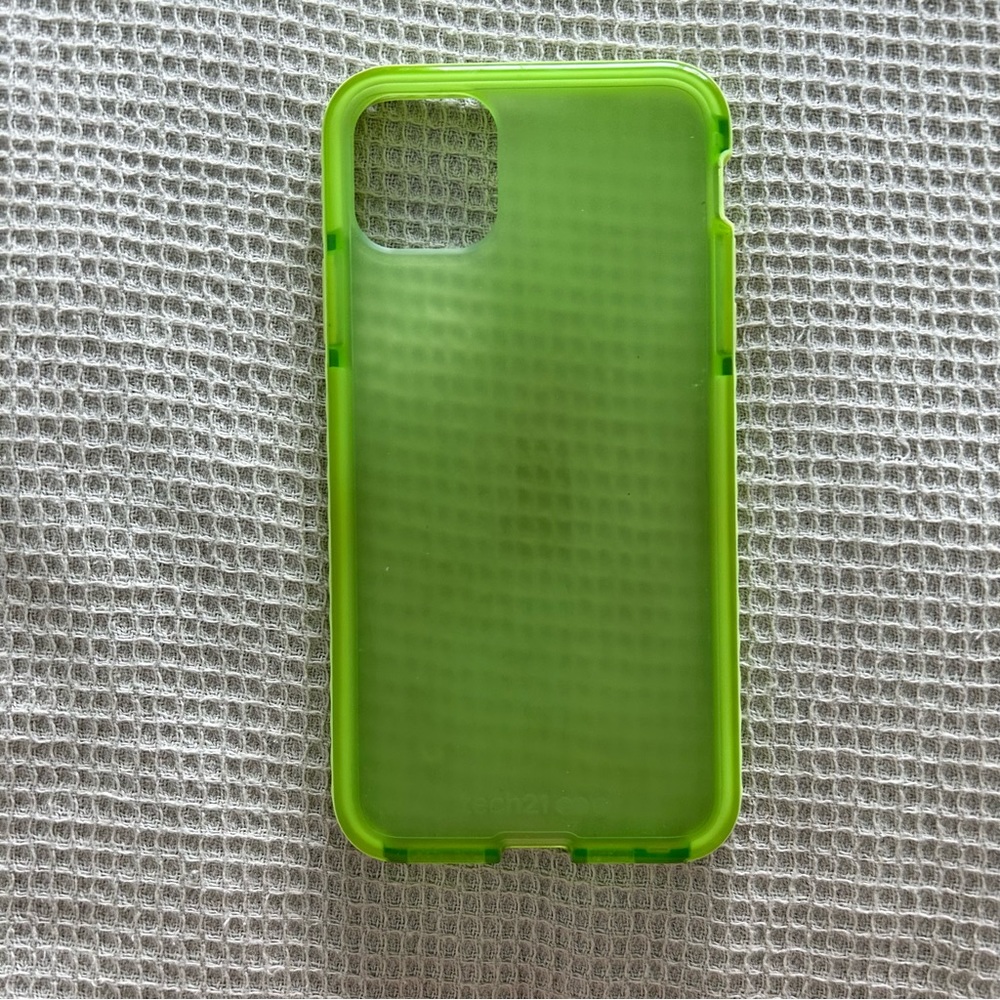 Bright Green Tech21 iPhone 11 Pro Max Case
